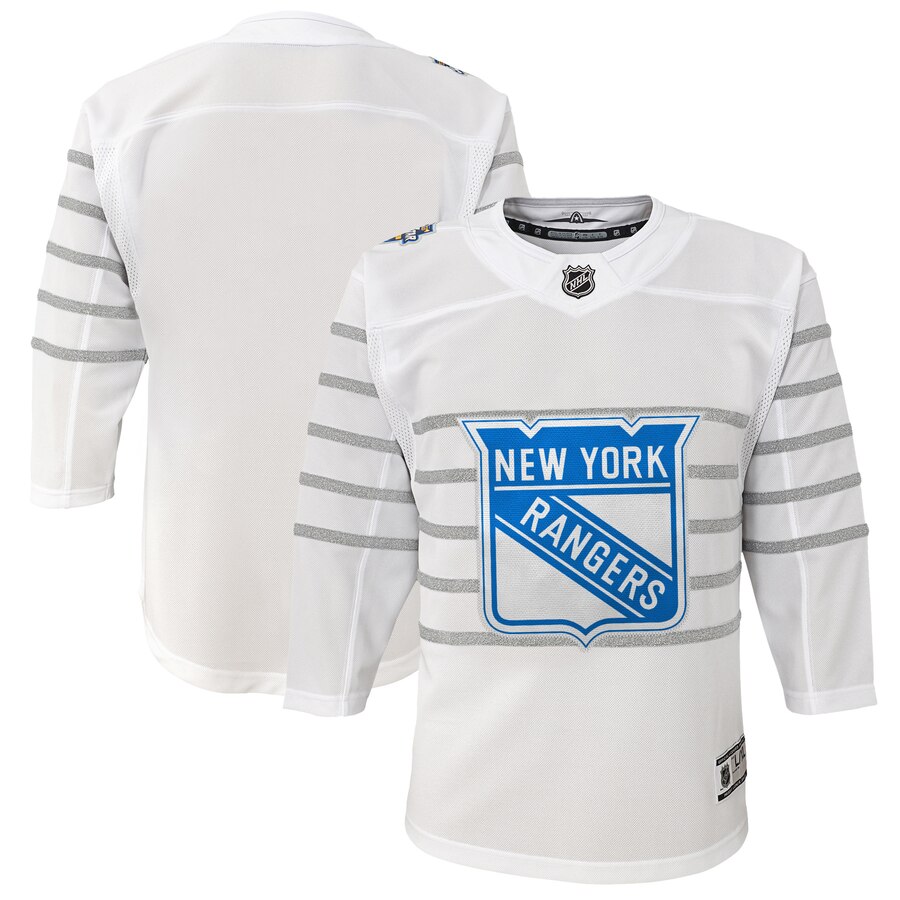 Cheap Youth New York Rangers White 2020 NHL All-Star Game Premier Jersey